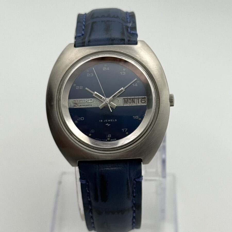 Seiko Diamatic Automatic Batman Vintage Watch 7006-6020 1972