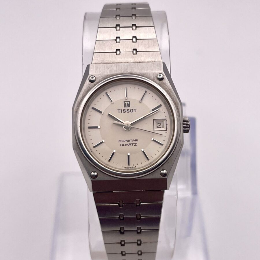 TISSOT SEASTAR Quartz Watch, Vintage Lady Watch, 1990 Swiss