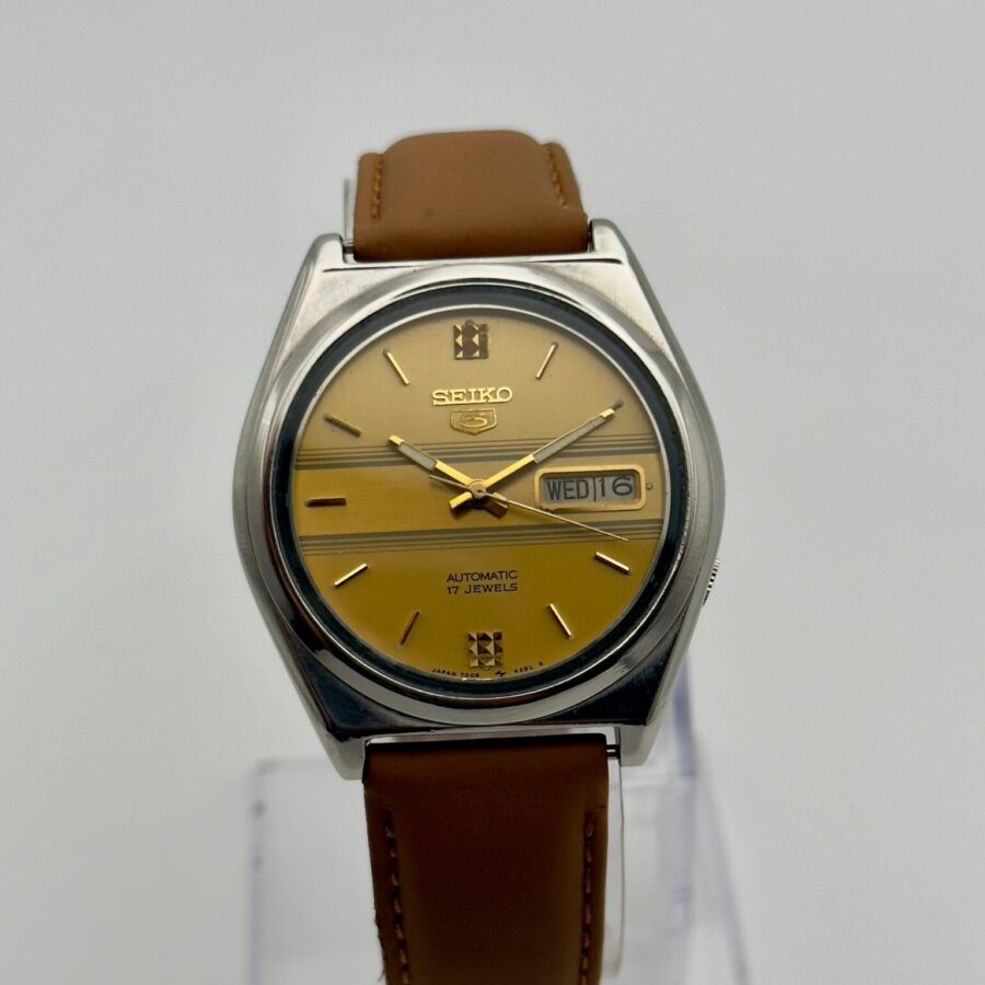 Seiko 5 Vintage Automatic Watch 7009-3101 1984