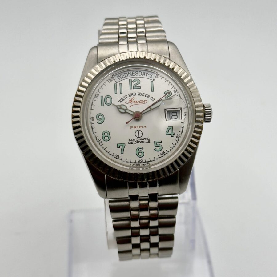 West End Watch Co, Sowar Prima Vintage Automatic, Swiss Made.